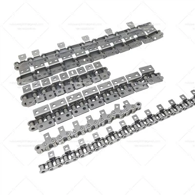 SA1 SA2 WA1 WA2 Rollenketting met korte steek, roestvrijstalen transportkettingbevestiging
